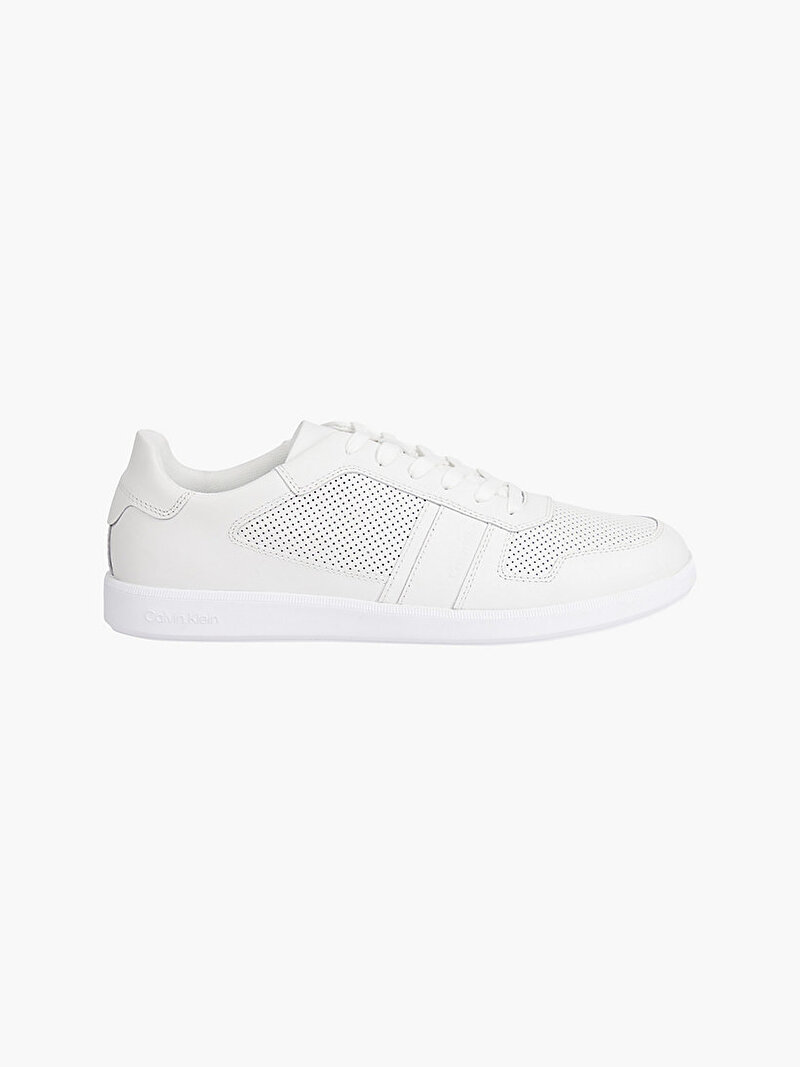 Calvin Klein Beyaz Renkli Erkek Low Top Lace Up Sneaker