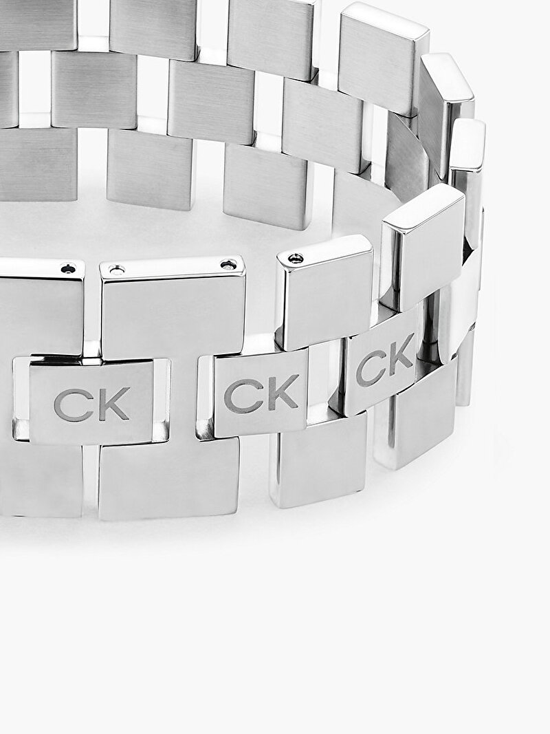 Calvin Klein Gümüş Renkli Kadın Geometrik Bileklik