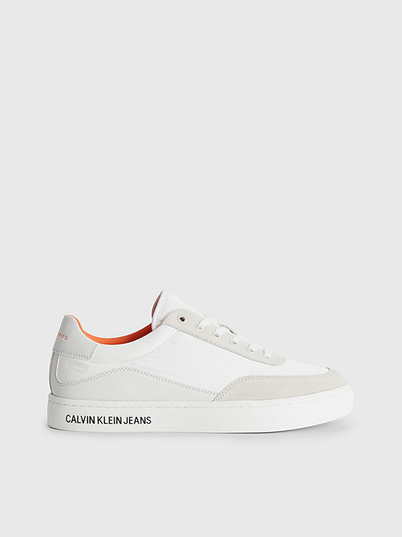 Calvin Klein Beyaz Renkli Erkek Classic Cupsole Sneaker