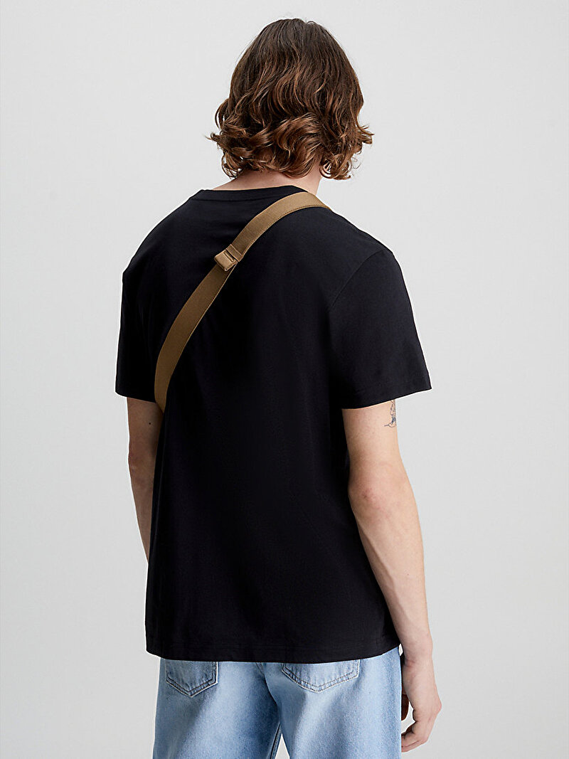 Calvin Klein Siyah Renkli Erkek 2'Li Monologo T-Shirt