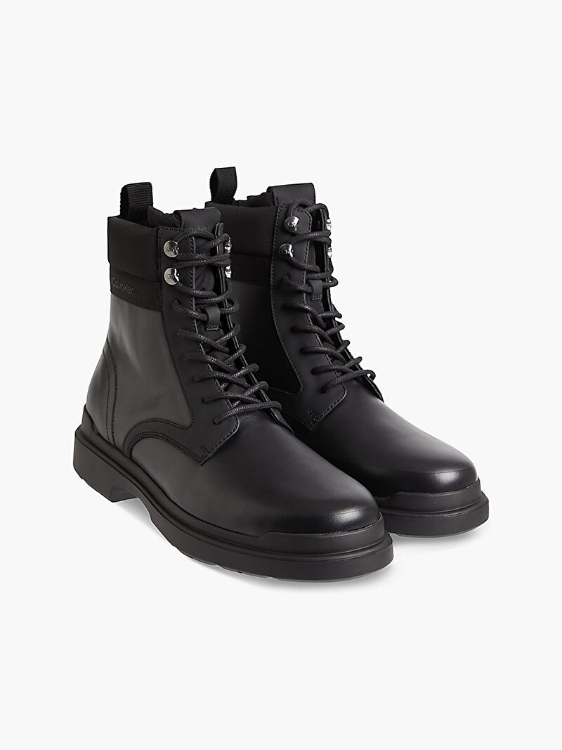 Calvin Klein Siyah Renkli Erkek Lace Up Bot
