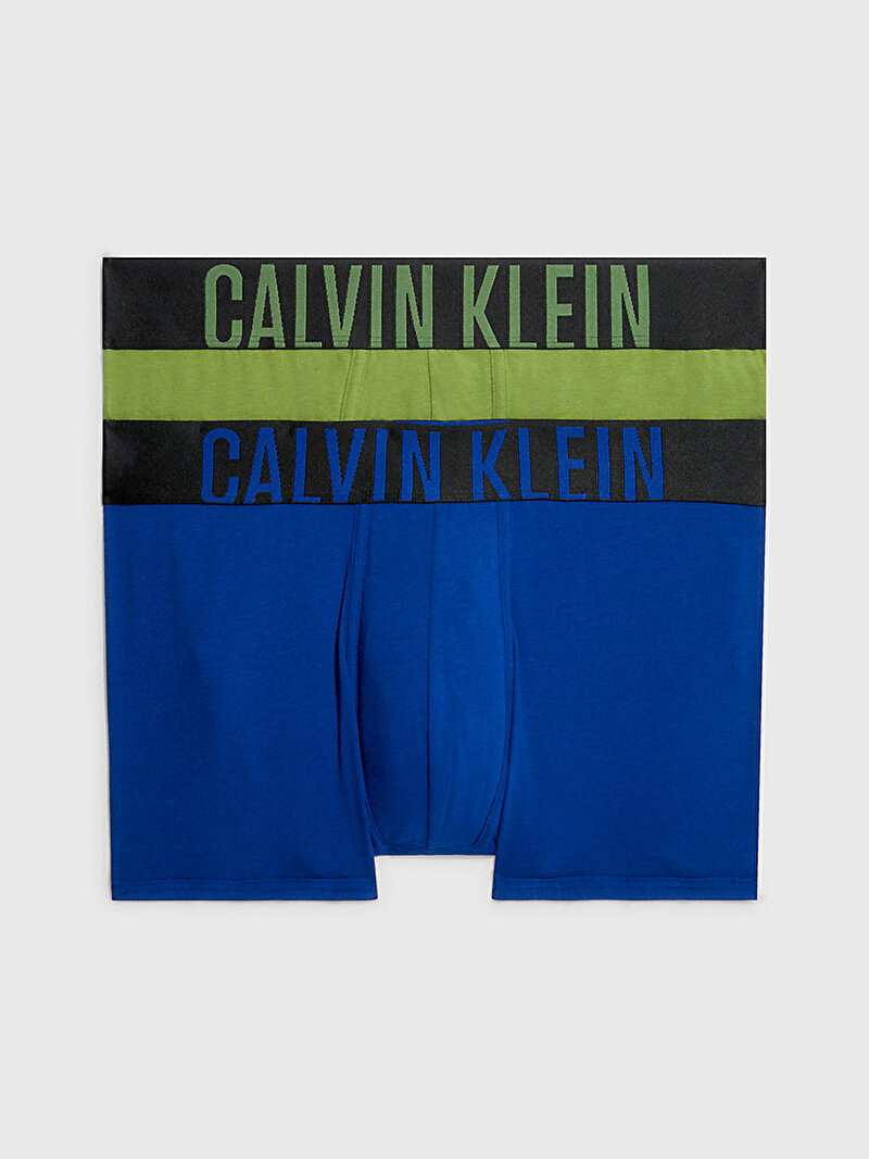 Calvin Klein Çok renkli Renkli Erkek 2'Li Trunk Boxer Seti