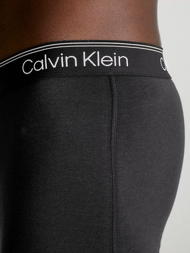 Calvin Klein Siyah Renkli Erkek 2'Li Trunk Boxer Seti