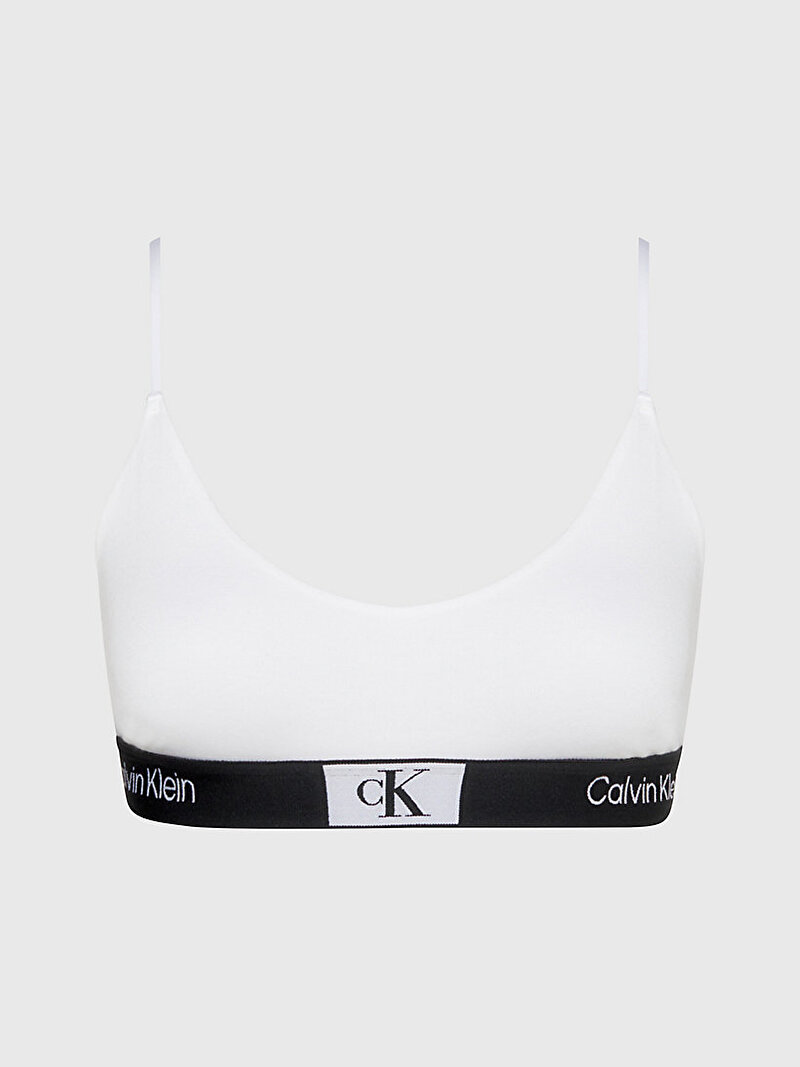 Calvin Klein Beyaz Renkli Kadın Unlined Bralet