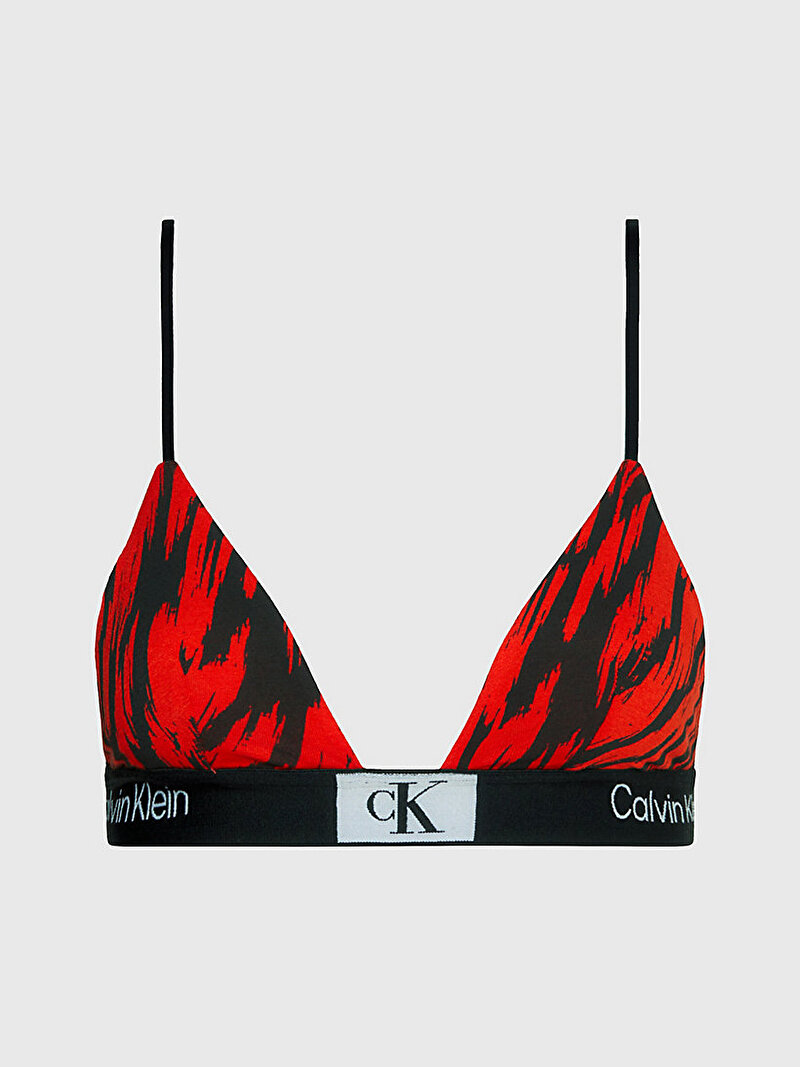 Calvin Klein Kırmızı Renkli Kadın Unlined Üçgen Bralet