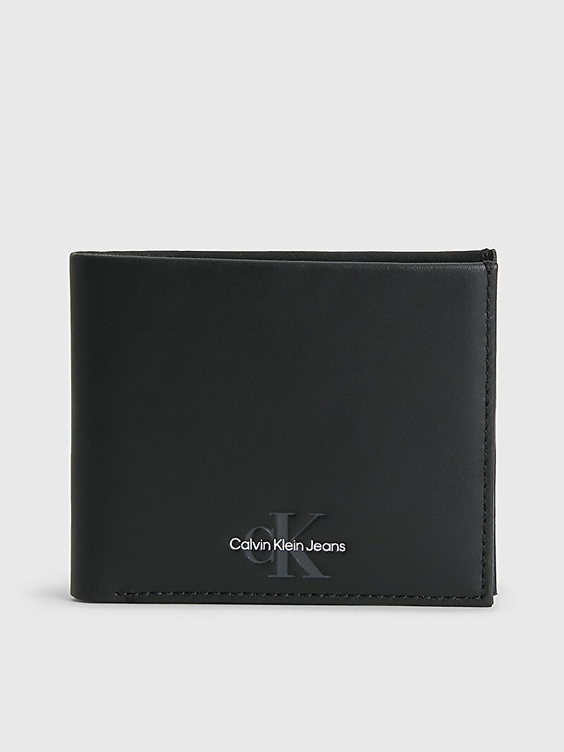 Calvin Klein Siyah Renkli Erkek Monogram Soft Bifold Cüzdan