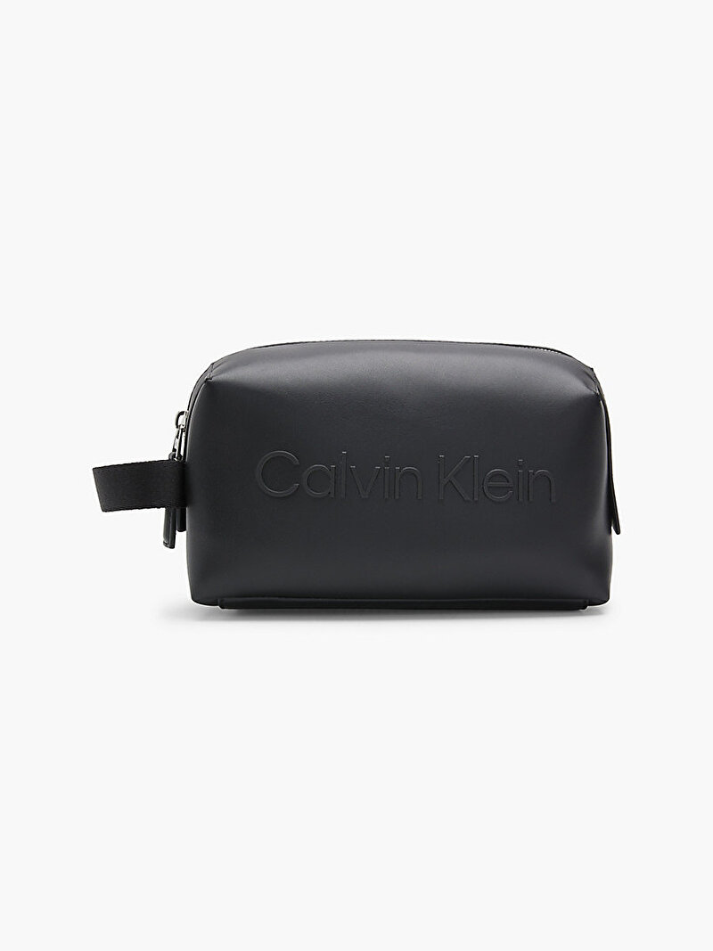 Calvin Klein Siyah Renkli Erkek CK Set Washbag