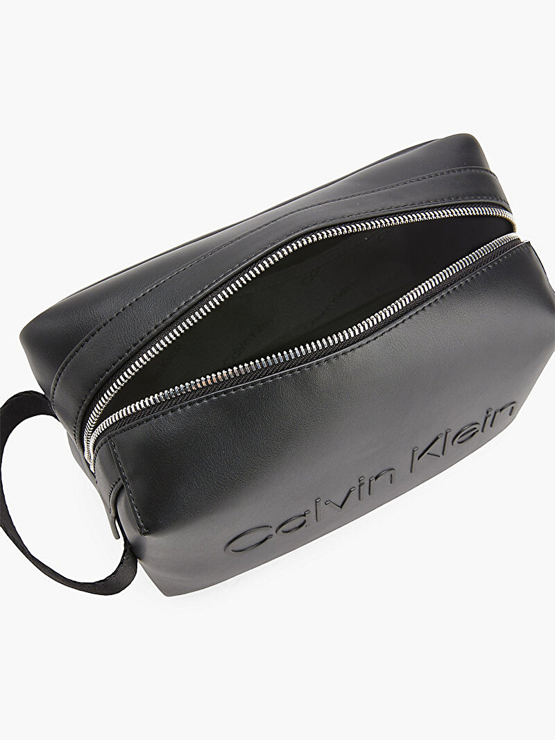 Calvin Klein Siyah Renkli Erkek CK Set Washbag