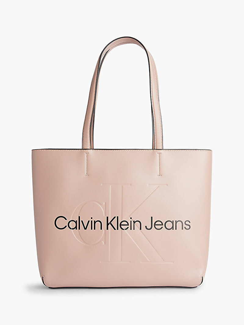 Calvin Klein Pembe Renkli Kadın Sculpted Shopper Çanta