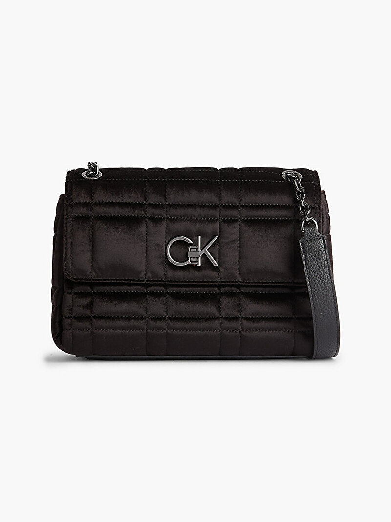 Calvin Klein Siyah Renkli Kadın Re Lock Çapraz Çanta