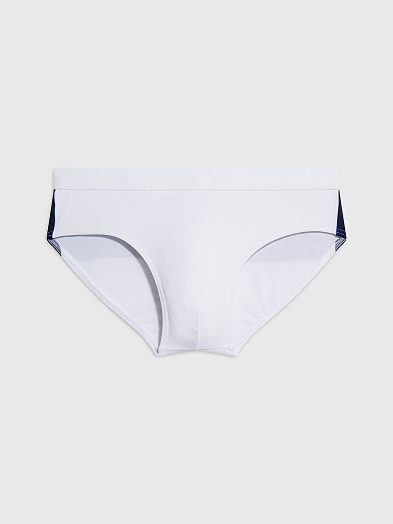 Calvin Klein Beyaz Renkli Erkek Brief Mayo