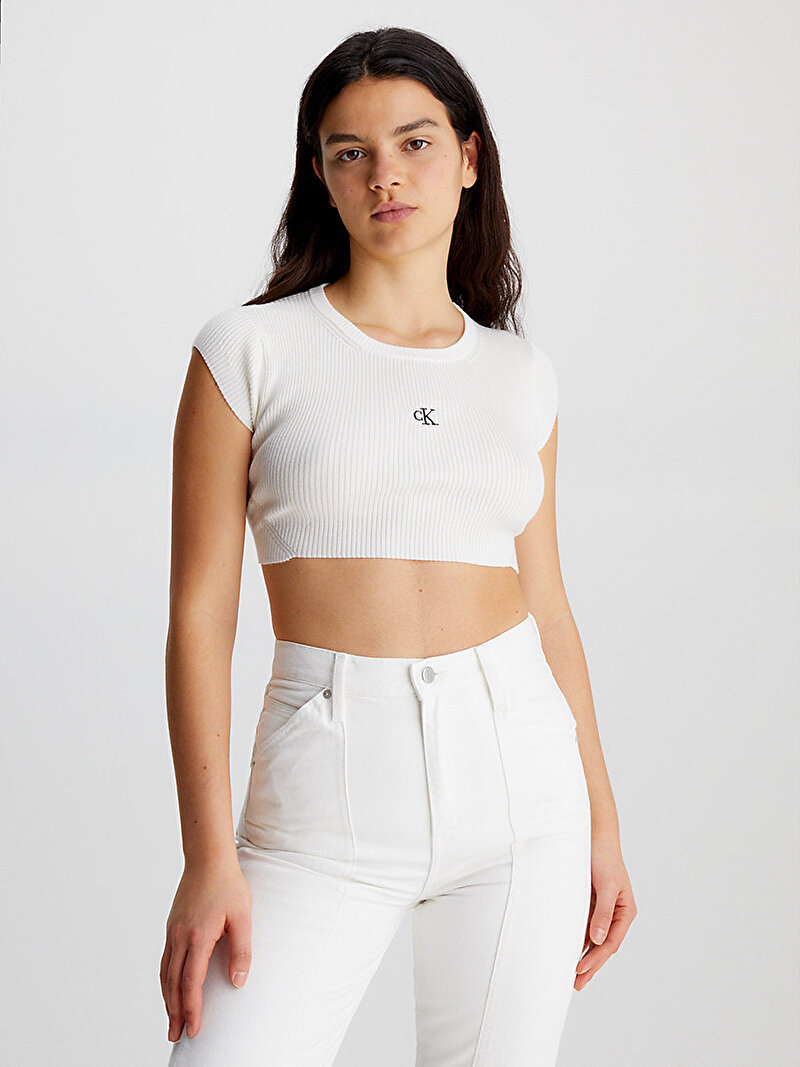 Kadın Open Back Tied Bluz