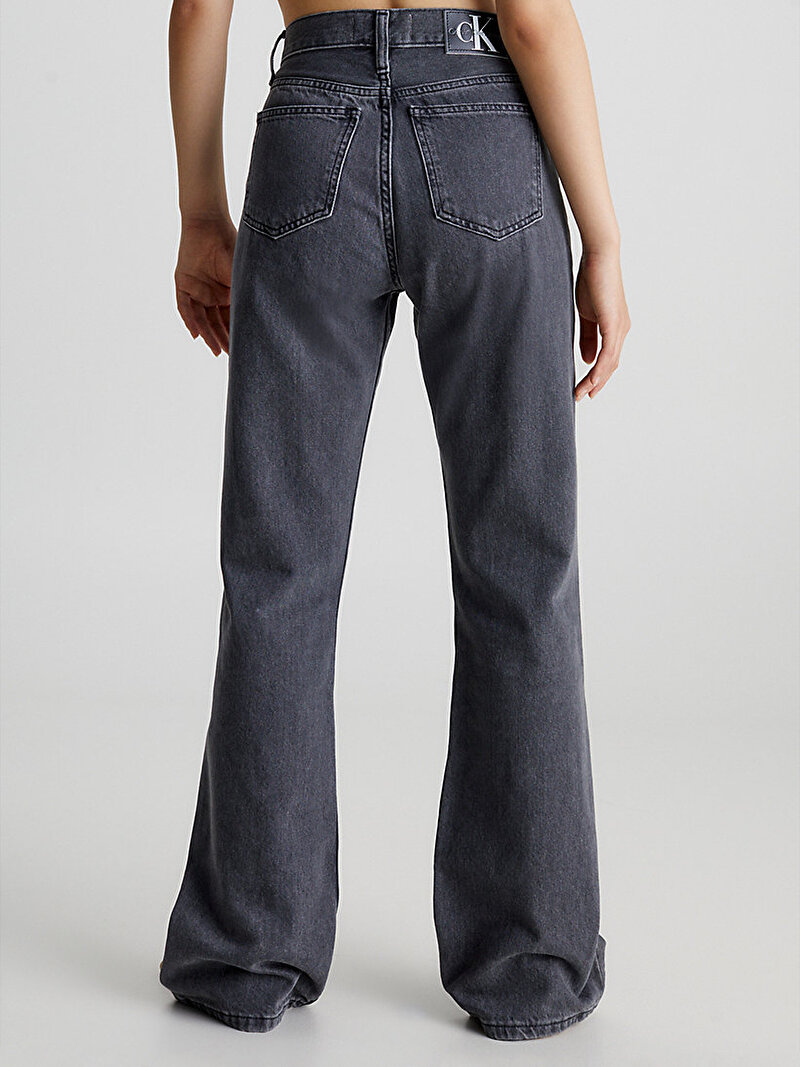 Calvin Klein Siyah Renkli Kadın Authentic Bootcut Jean Pantolon