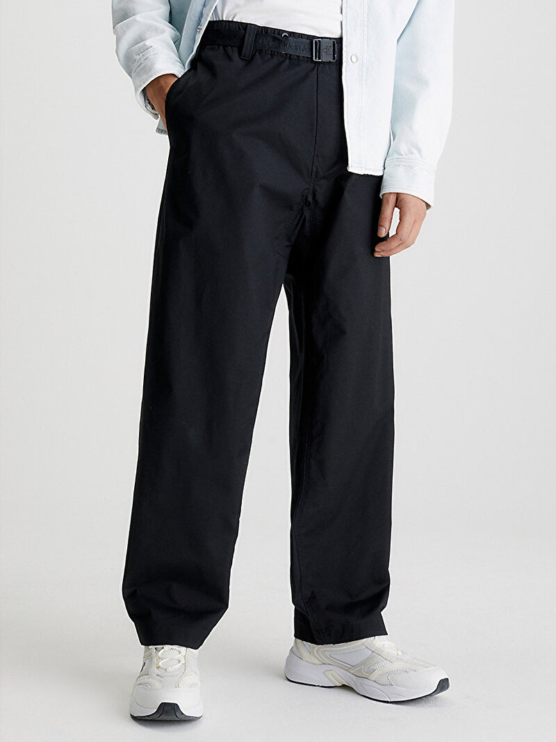 Calvin Klein Siyah Renkli Erkek Straight Chino Pantolon