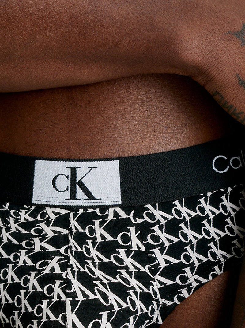 Calvin Klein Siyah Renkli Erkek Hip Brief Slip Külot
