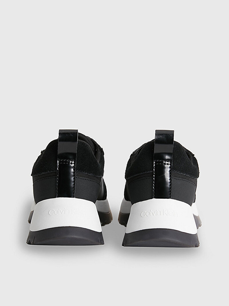 Calvin Klein Siyah Renkli Kadın Runner Lace Up Sneaker