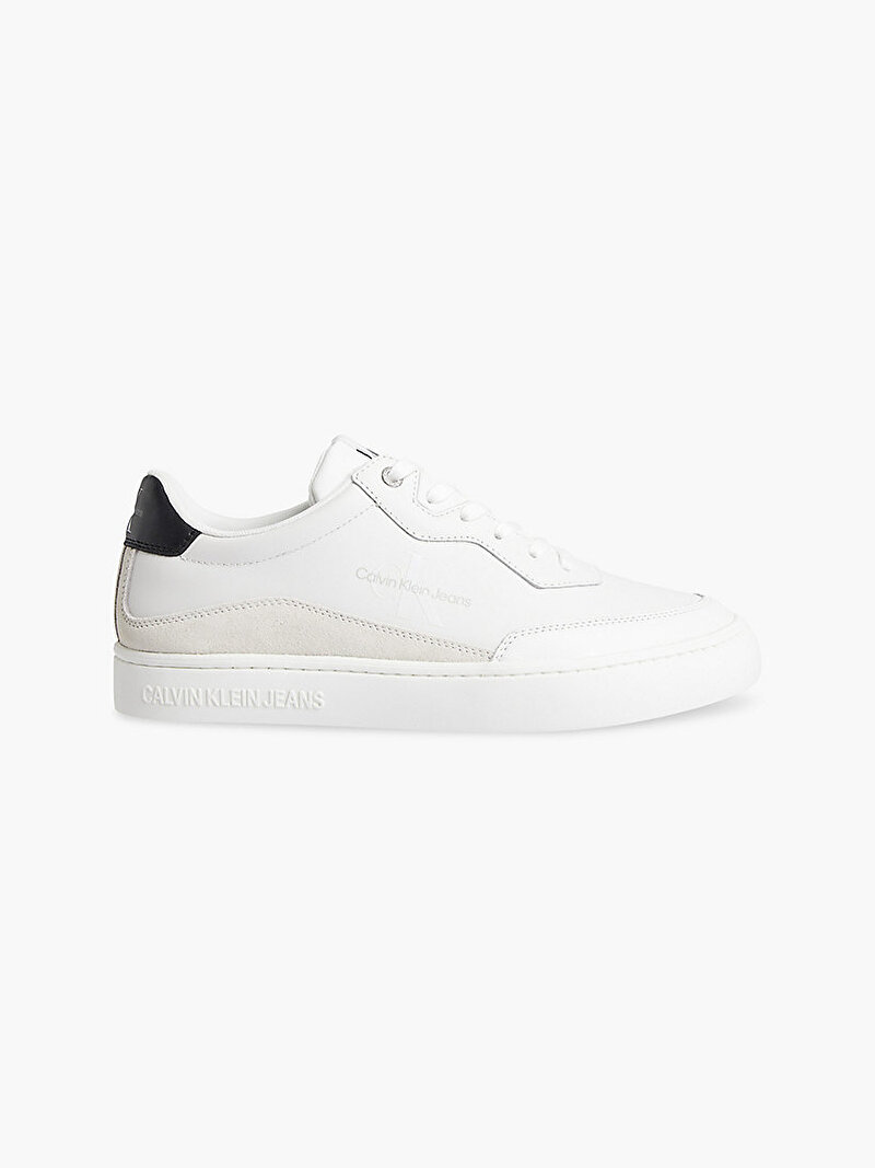 Calvin Klein Beyaz Renkli Erkek Classic Cupsole Sneaker
