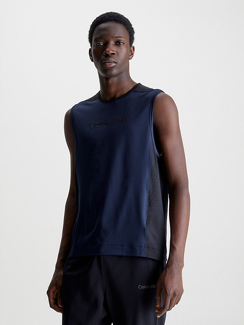 Calvin Klein Siyah Renkli Erkek Tank Top