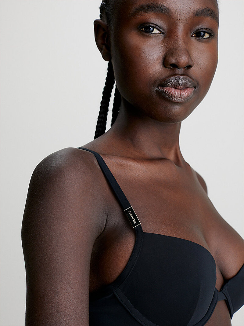 Calvin Klein Siyah Renkli Kadın Push Up Sütyen
