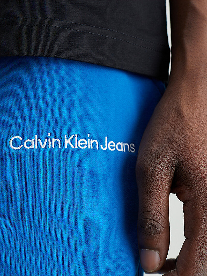 Calvin Klein Mavi Renkli Erkek Institutional Logo Şort