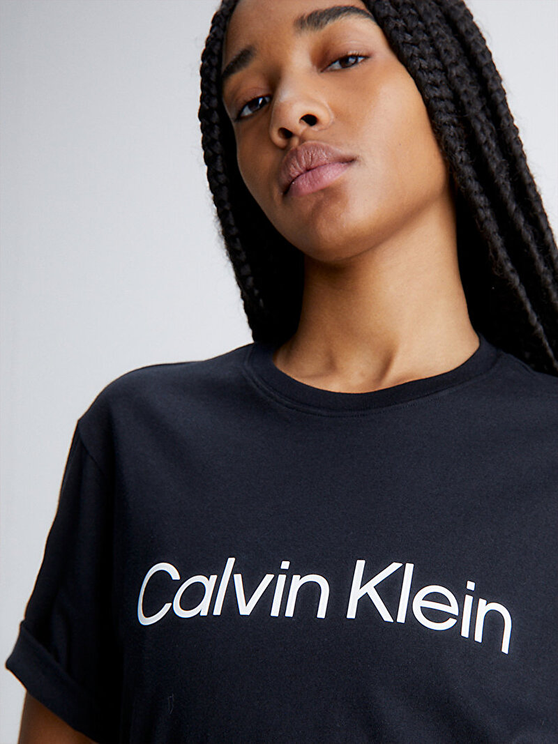 Calvin Klein Siyah Renkli Kadın Performance T-Shirt