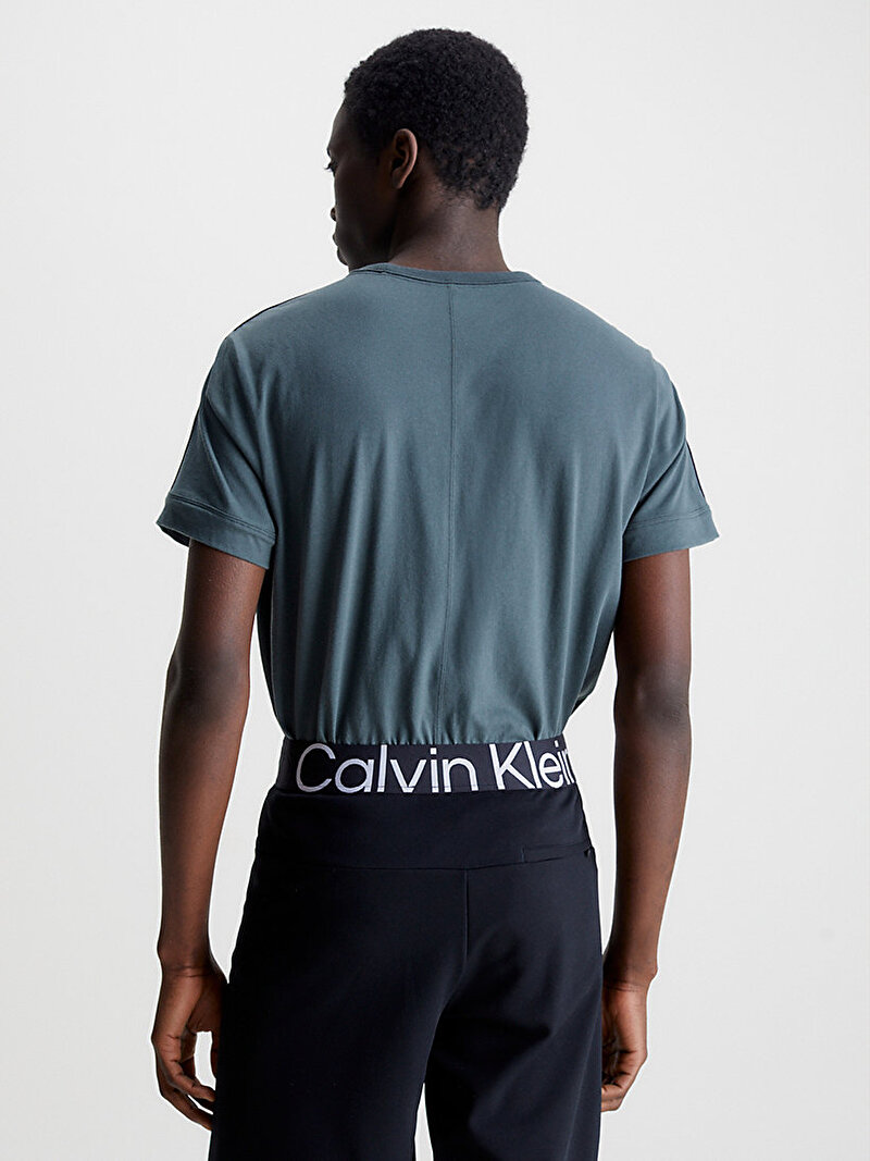 Calvin Klein Yeşil Renkli Erkek Performance T-Shirt