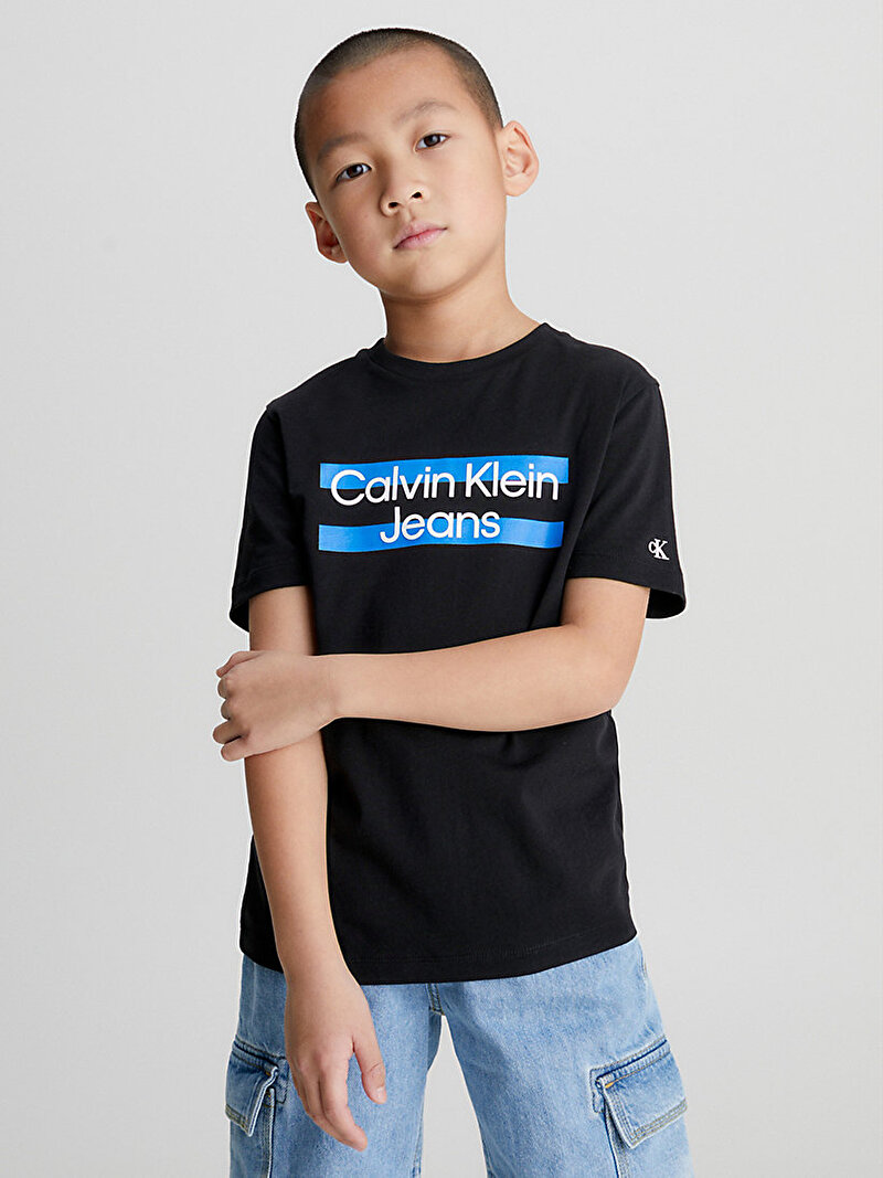Erkek Çocuk Maxi Block Logo T-Shirt