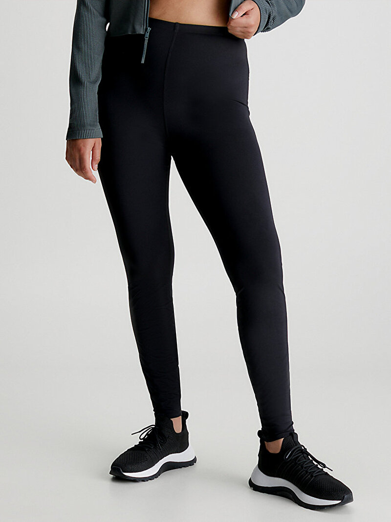 Calvin Klein Siyah Renkli Kadın Full Length Tayt