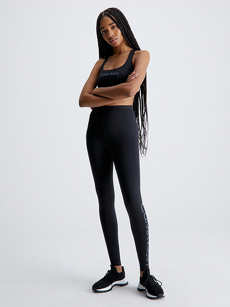 Calvin Klein Siyah Renkli Kadın Full Length Tayt