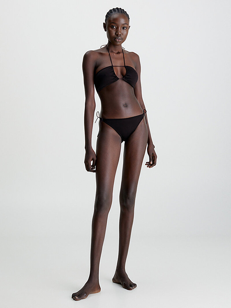 Calvin Klein Siyah Renkli Kadın Bralet Bikini Üstü