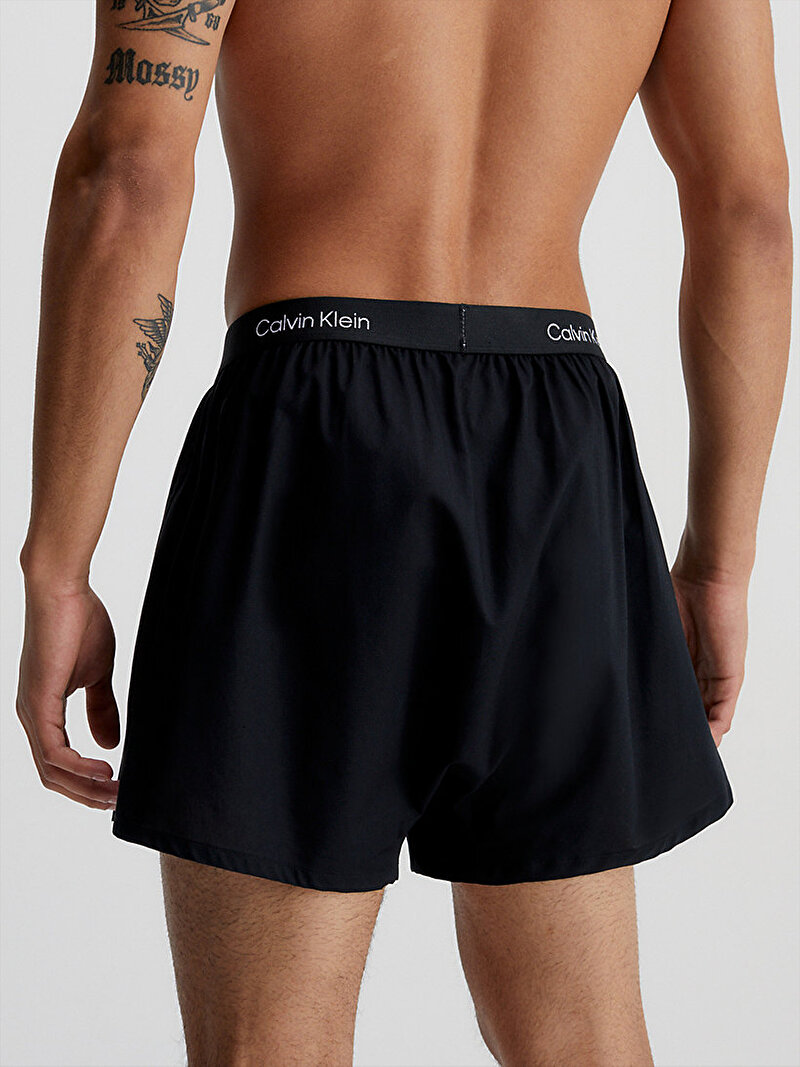 Calvin Klein Çok renkli Renkli Erkek 3'Lü Slim Boxer Seti