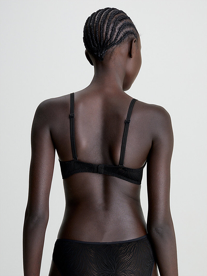 Calvin Klein Siyah Renkli Kadın Unlined Plunge Bralet