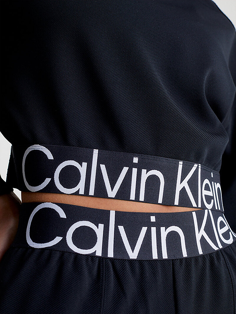 Calvin Klein Siyah Renkli Kadın Performance Sweatshirt