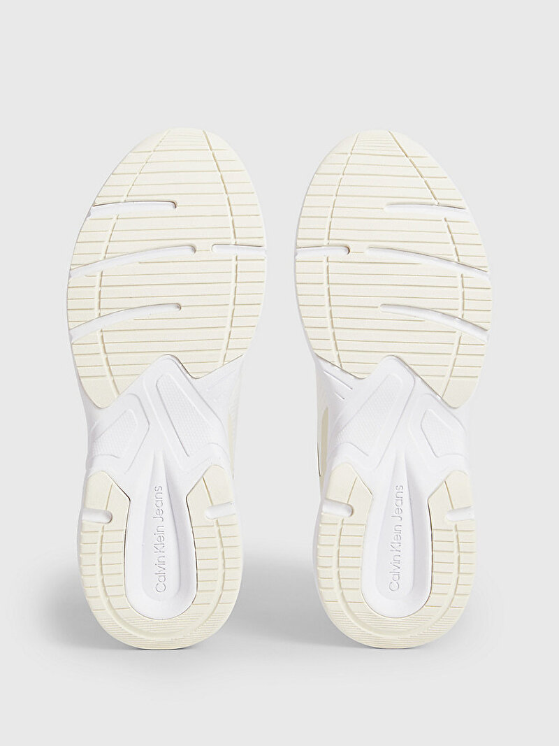 Calvin Klein Beyaz Renkli Kadın Retro Tennis Sneaker