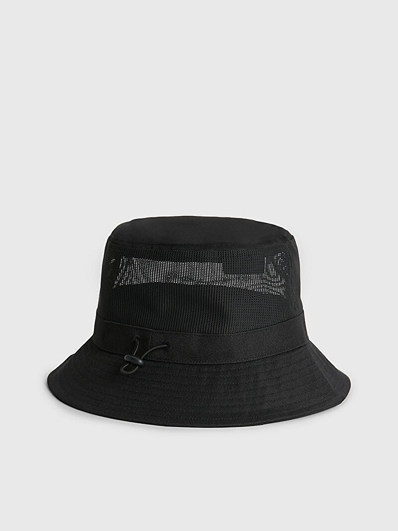 Calvin Klein Siyah Renkli Erkek Sport Bucket Şapka