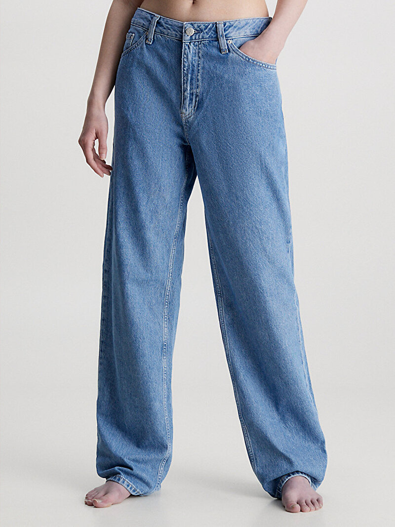Kadın 90'S Straight Jean Pantolon