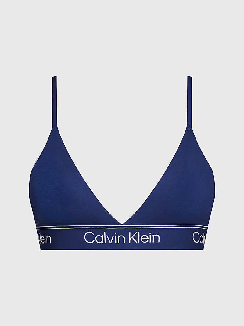 Calvin Klein Lacivert Renkli Kadın Light Lined Üçgen Bralet