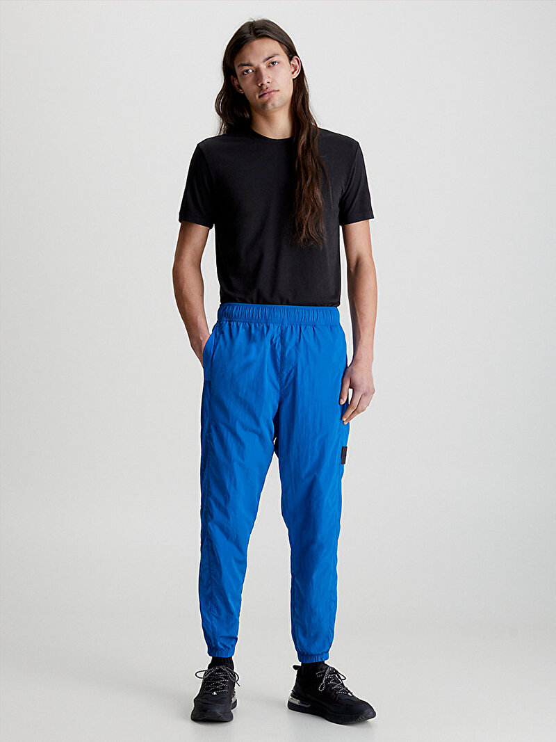 Calvin Klein Siyah Renkli Erkek Logo Tab T-Shirt