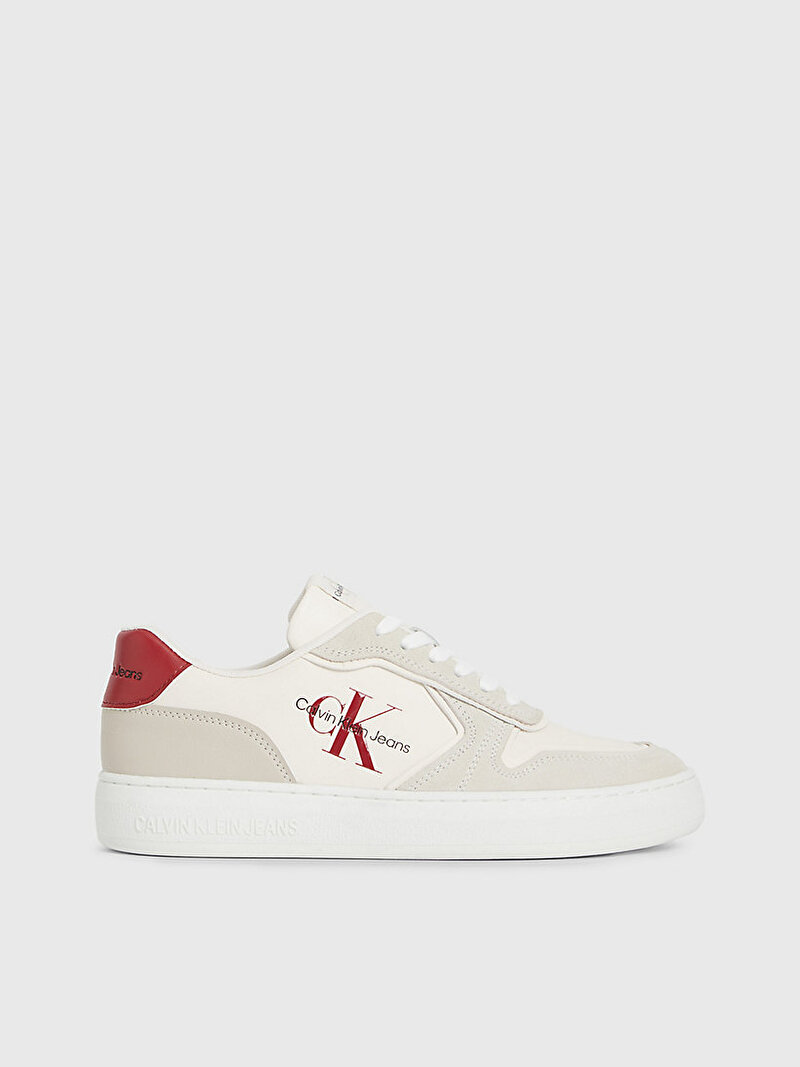 Calvin Klein Ekru Renkli Kadın Casual Cupsole Sneaker