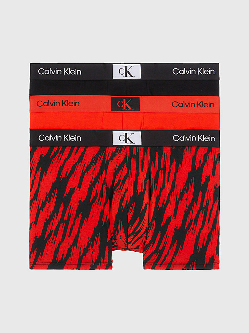 Erkek 3'Lü Trunk Boxer Seti