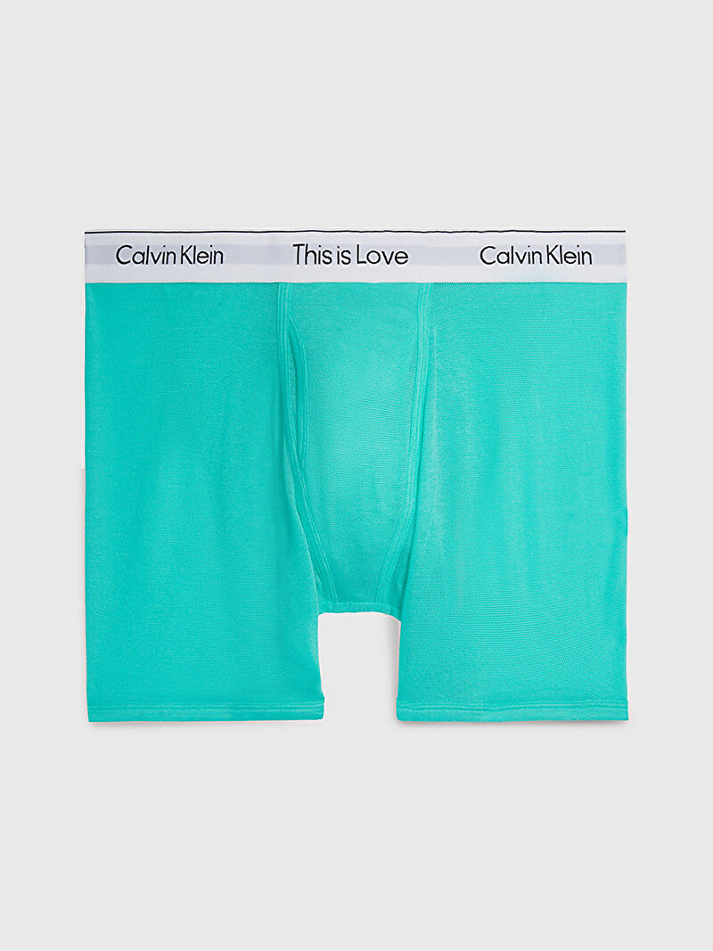 Calvin Klein Yeşil Renkli Erkek Boxer Brief