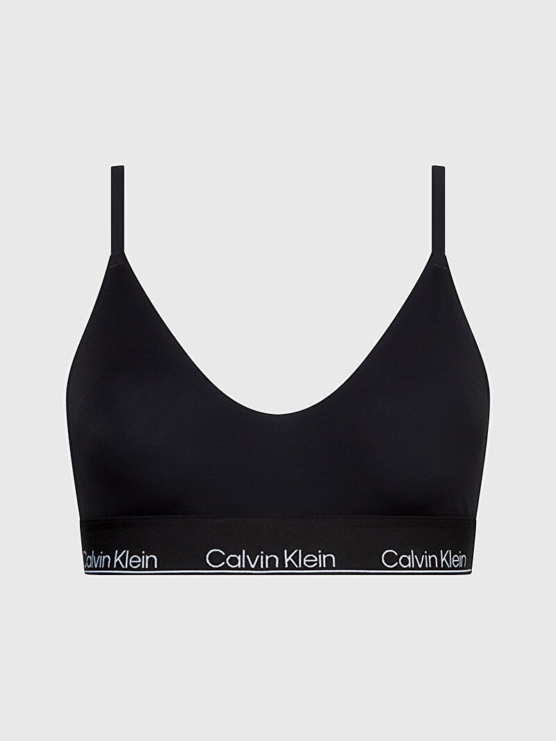 Calvin Klein Siyah Renkli Kadın Unlined Üçgen Bralet