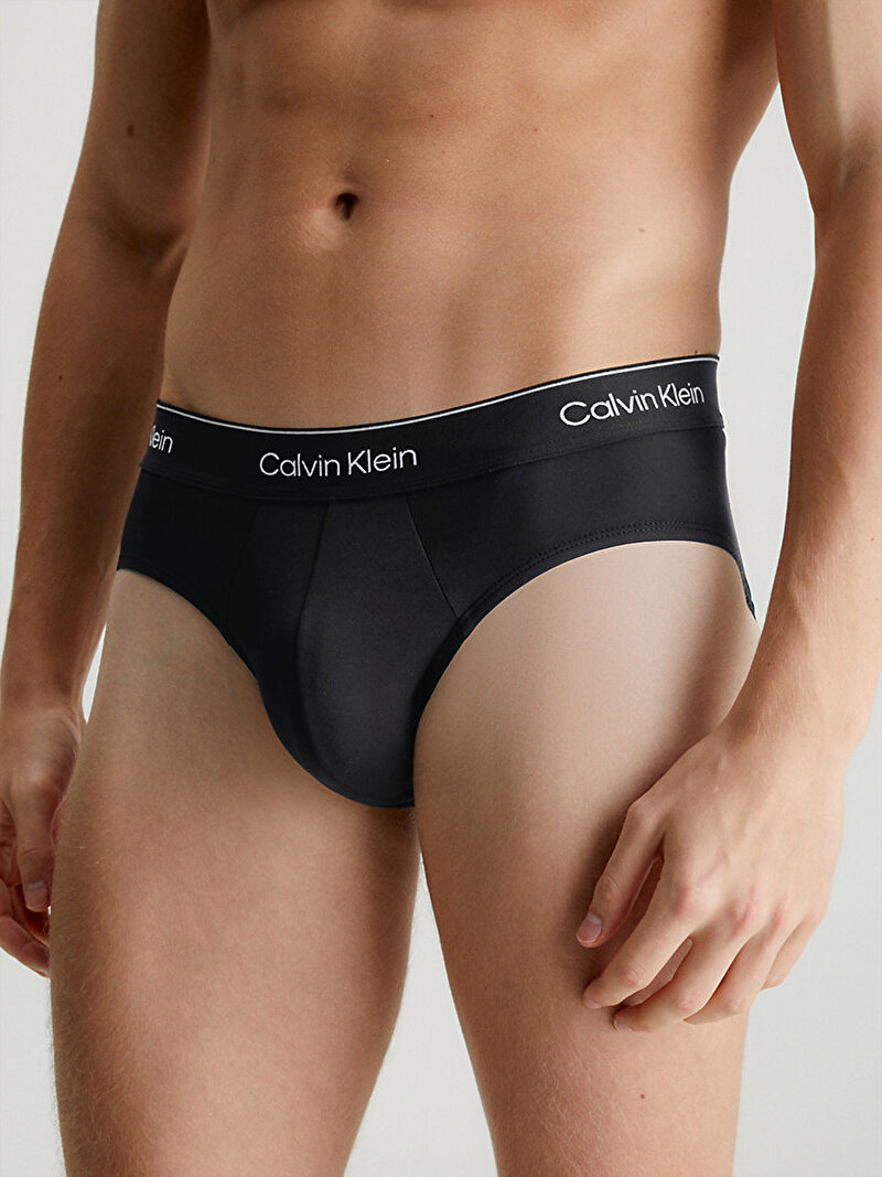 Calvin Klein Siyah Renkli Erkek Hip Brief Slip Külot