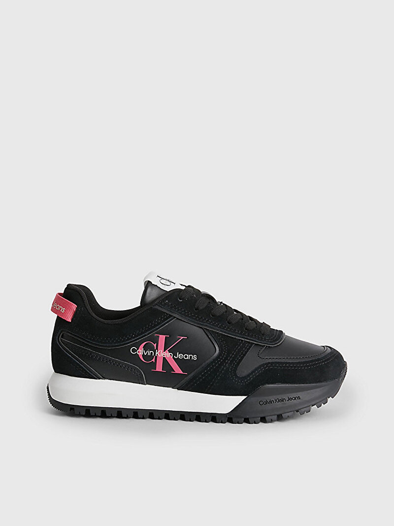 Calvin Klein Siyah Renkli Kadın Toothy Runner Sneaker