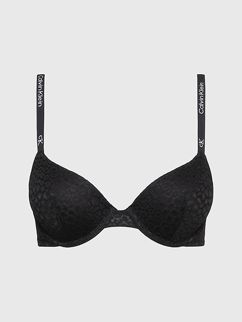 Calvin Klein Siyah Renkli Kadın Lightly Lined Demi Bralet Sütyen