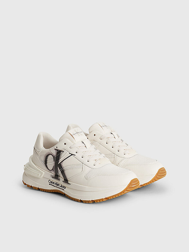 Calvin Klein Bej Renkli Kadın Chunky Runner Sneaker