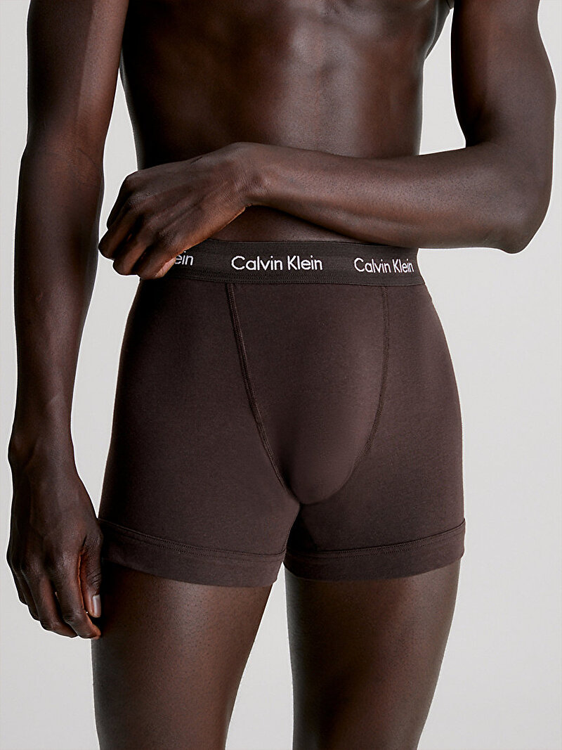 Calvin Klein Çok renkli Renkli Erkek 3'Lü Trunk Boxer Seti
