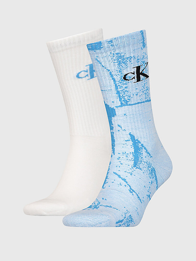 Calvin Klein Çok renkli Renkli Erkek 2'Li Çorap