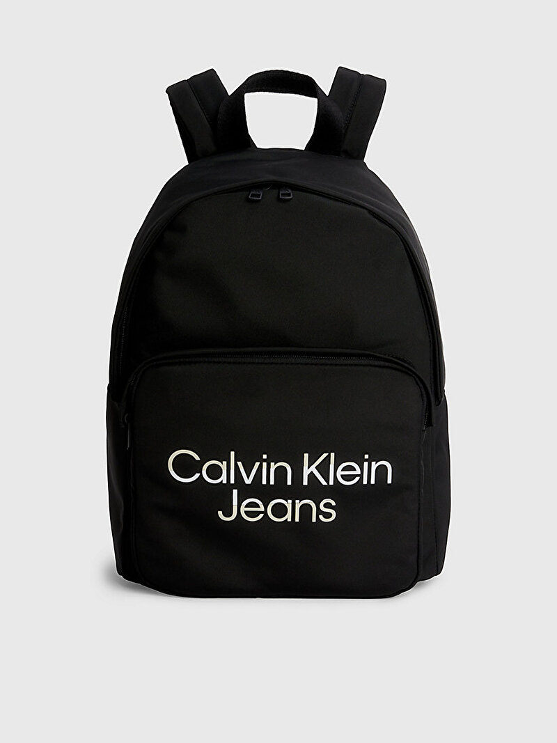 Calvin Klein Siyah Renkli Çocuk Unisex Hero Logo Sırt Çantası