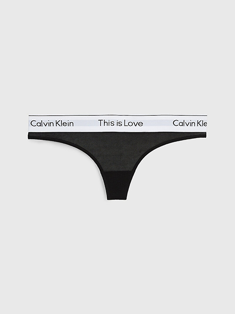 Calvin Klein Siyah Renkli Kadın Tanga
